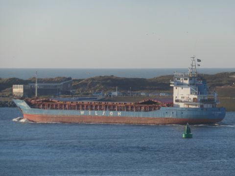 Wilson Grimsby in IJmuiden, 18 feb 2015