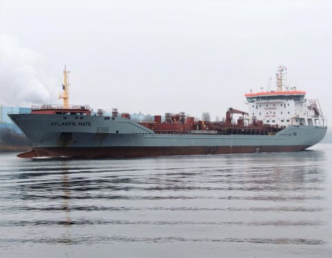 ATLANTIC MATE in IJmuiden, 30 dec 2016
