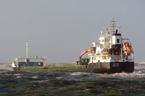 AASTUN in IJmuiden, 4 jan 2017