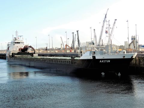 AASTUN in IJmuiden, 4 jan 2017