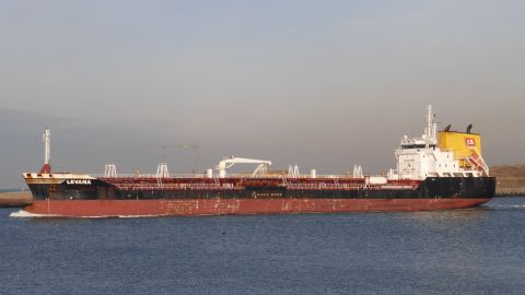Levana in IJmuiden, 6 jan 2017