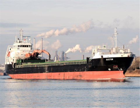 AASTUN in IJmuiden, 6 jan 2017