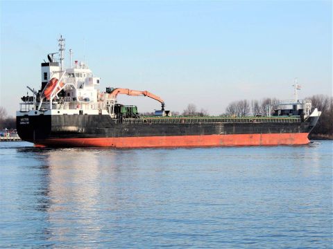 AASTUN in IJmuiden, 6 jan 2017