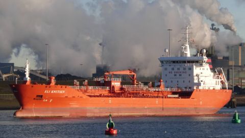 Eli Knutsen in IJmuiden, 16 jan 2017
