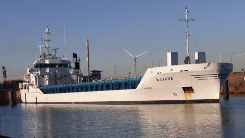 NAJADE in IJmuiden, 19 jan 2017