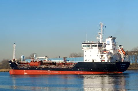 LILLO SWAN in IJmuiden, 19 jan 2017