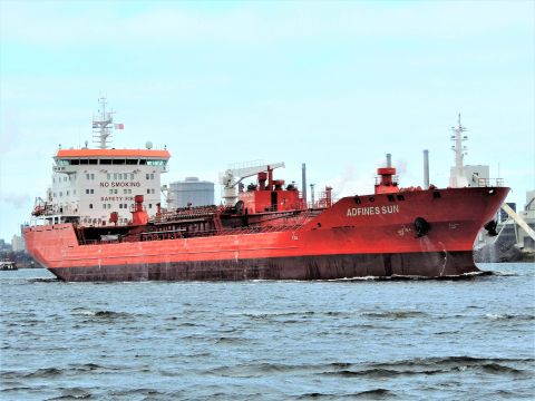 ADFINES SUN in IJmuiden, 2 mrt 2017