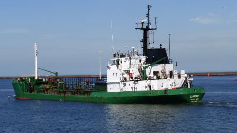 ZAPADNYY in IJmuiden, 17 mei 2017