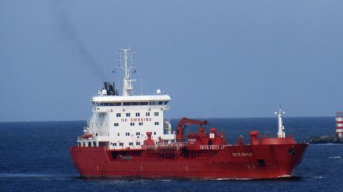 STEN FRIGG in IJmuiden, 16 jul 2017