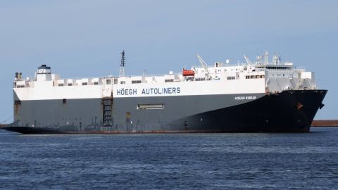 HOEGH KUNSAN in IJmuiden, 17 jul 2017