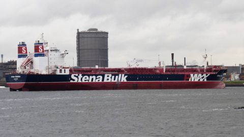 Stena Premium in IJmuiden, 10 okt 2017