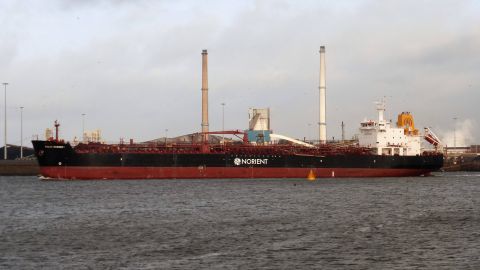 BALTIC MARINER 1 in IJmuiden, 1 jan 2018
