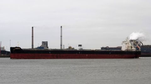 ZHENG RONG in IJmuiden, 23 jan 2018