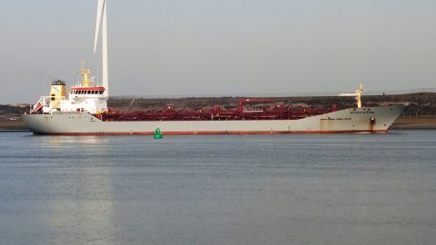 Atlantic Twin in IJmuiden, 18 feb 2018