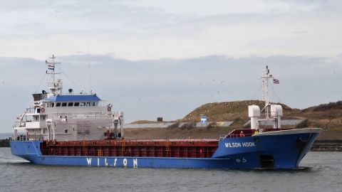 WILSON HOOK in IJmuiden, 3 apr 2018