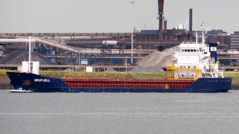 BRUFJELL in IJmuiden, 28 aug 2018