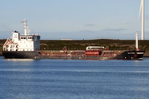 LILLO SWAN in IJmuiden, 24 dec 2018