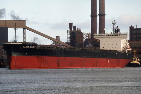 SAGAR SAMRAT in IJmuiden, 3 feb 2019