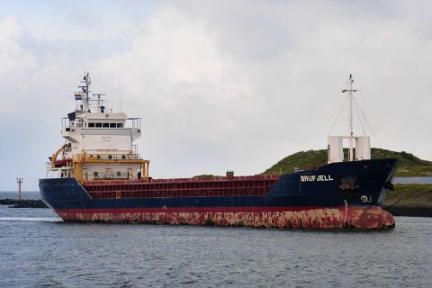 BRUFJELL in IJmuiden, 25 okt 2019
