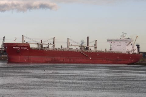 ADMIRAL SCHMIDT in IJmuiden, 30 nov 2019