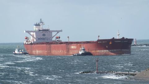 Berge Arctic in IJmuiden, 28 apr 2015