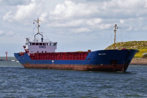 RMS LAAR in IJmuiden, 29 jul 2020