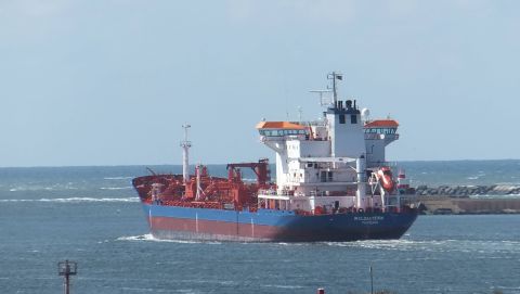WOLGASTERN in IJmuiden, 1 mei 2015