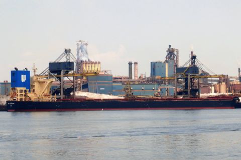 NSU LODESTAR in IJmuiden, 14 aug 2020
