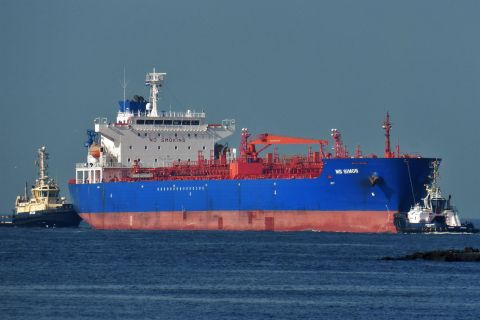 MS SIMON in IJmuiden, 23 sep 2020