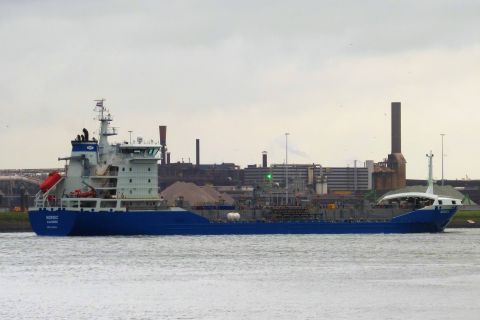 NORDIC (tanker) in IJmuiden, 6 okt 2020