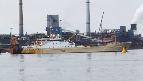 Sch 6 Alida in IJmuiden, 4 mei 2015