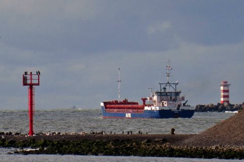 FRISIAN INO in IJmuiden, 12 okt 2020