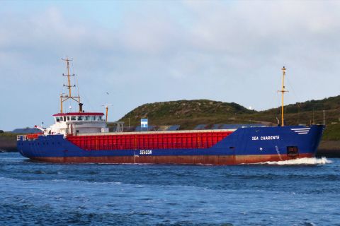 Sea Charente in IJmuiden, 22 okt 2020