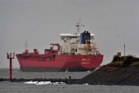 CHEM LYRA in IJmuiden, 27 okt 2020