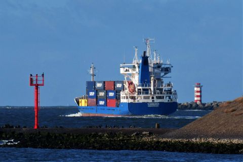VANQUISH in IJmuiden, 4 nov 2020