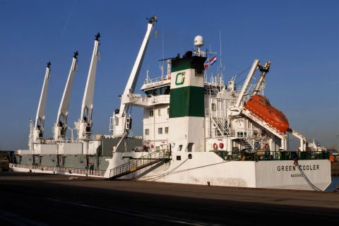 GREEN COOLER in IJmuiden, 8 nov 2020