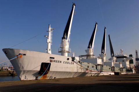 GREEN COOLER in IJmuiden, 8 nov 2020