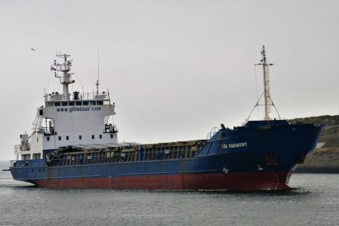 SEA HARMONY in IJmuiden, 11 nov 2020