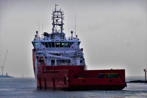 VOS PATRIOT in IJmuiden, 11 nov 2020
