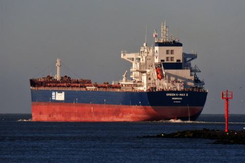 GREEN K-MAX 2 in IJmuiden, 18 nov 2020