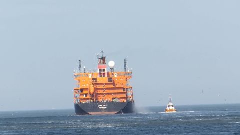 Torm Lilly in IJmuiden, 5 mei 2015