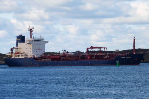 CLYDE FISHER in IJmuiden, 23 nov 2020