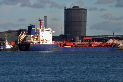 CLYDE FISHER in IJmuiden, 23 nov 2020