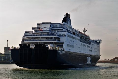 PRINCESS SEAWAYS in IJmuiden, 25 nov 2020