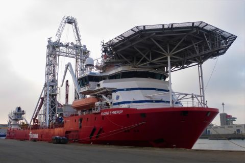 FUGRO SYNERGY in IJmuiden, 29 nov 2020