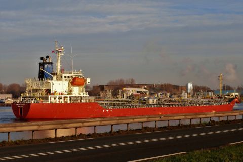 CHEMICAL LUNA in IJmuiden, 10 dec 2020