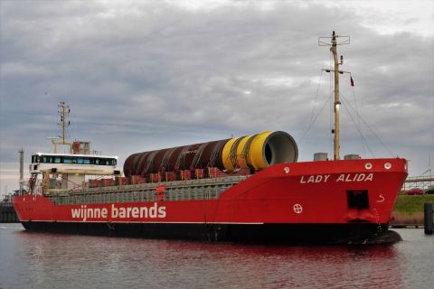 LADY ALIDA in IJmuiden, 19 dec 2020