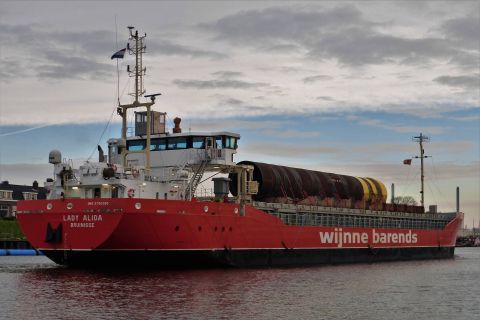 LADY ALIDA in IJmuiden, 19 dec 2020