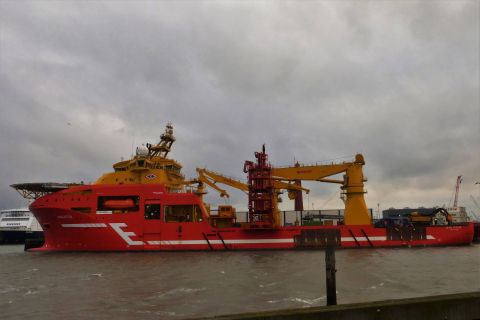 VIKING NEPTUN in IJmuiden, 4 jan 2021