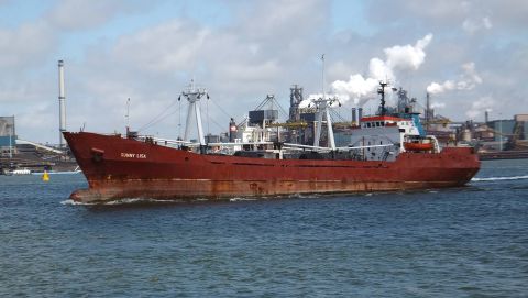 Sunny Lisa in IJmuiden, 7 mei 2015